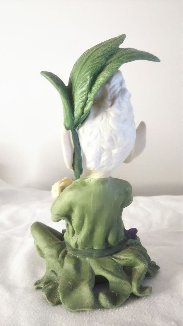 希少・美品｜与勇輝 森の妖精 ニングル 陶器人形｜高約17cm 絶版 フィギュア