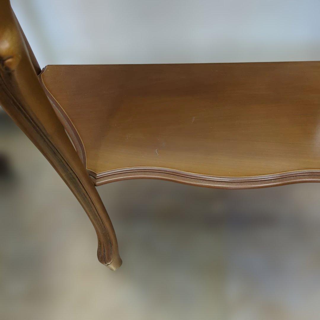 クラシックスタイル サイドテーブル　大理石　猫脚　机　テーブル