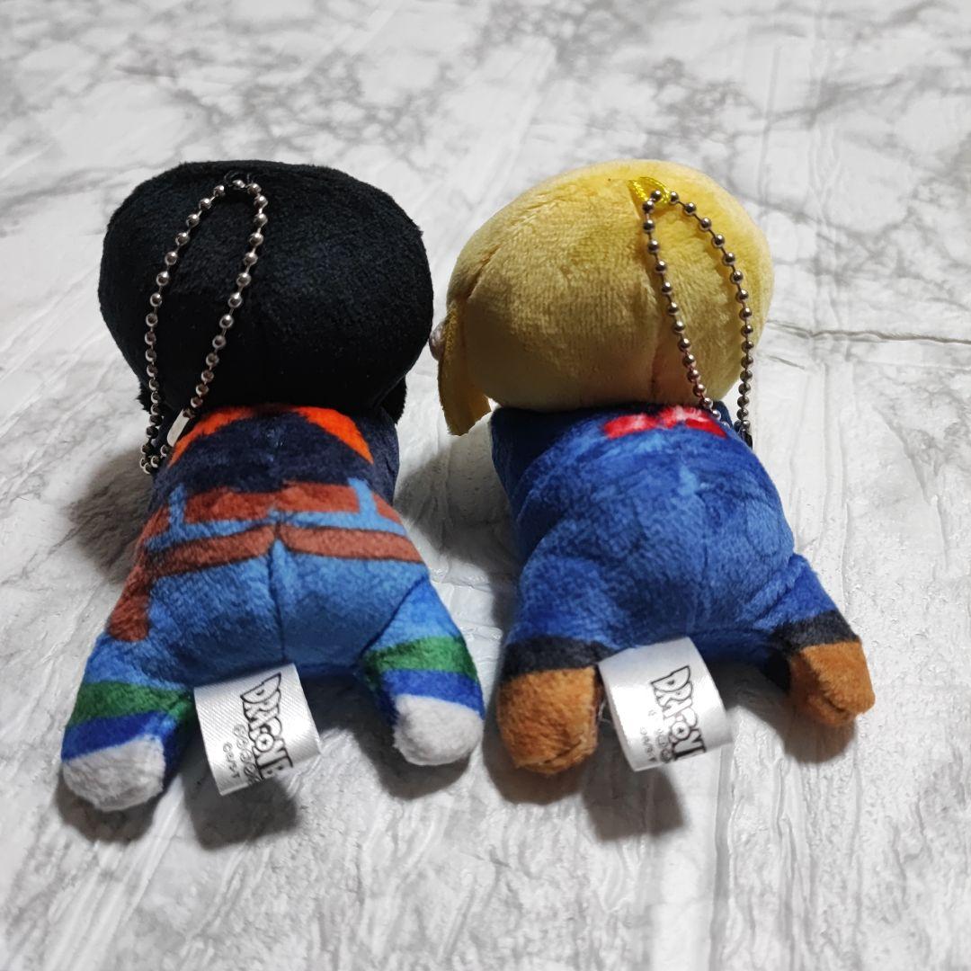 ドラゴンボール 人造人間17号 人造人間18 号 ぬいぐるみ 2個セット