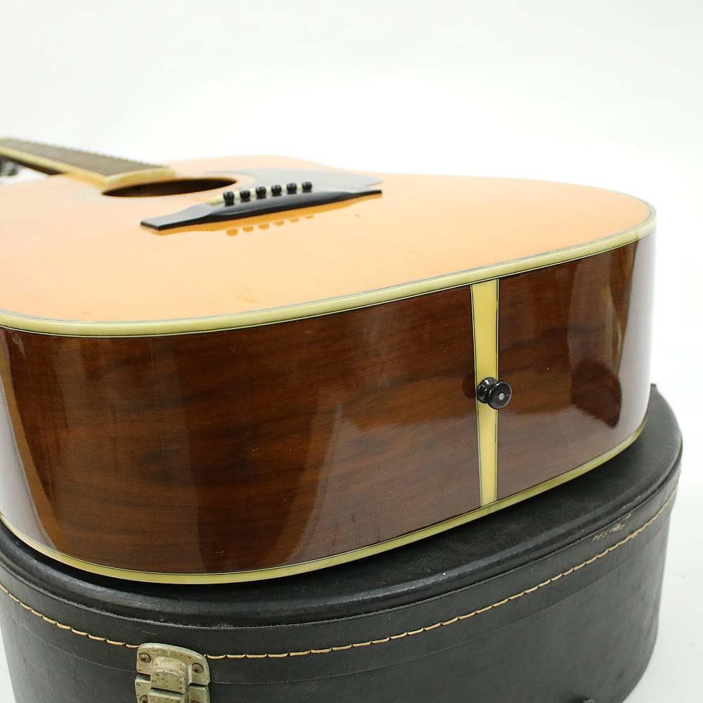 MORRIS モーリス W-40 ギター 縦ロゴ ハードケース付き - メルカリ