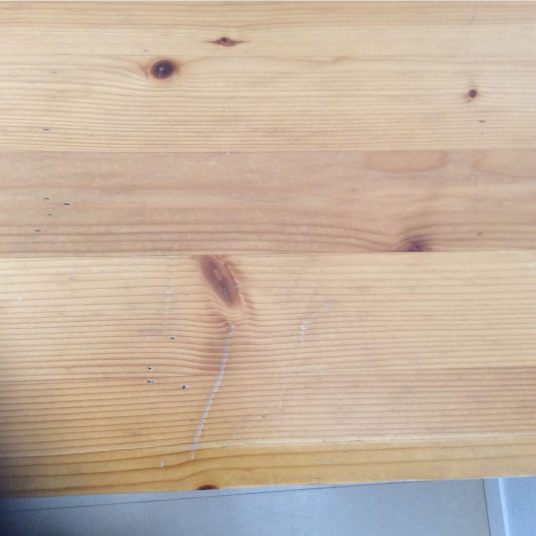 木製机（本棚付き）