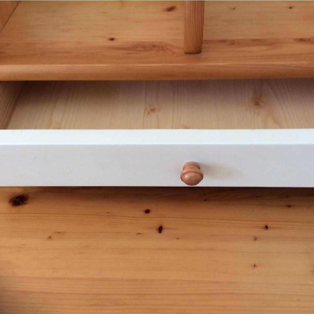 木製机（本棚付き）