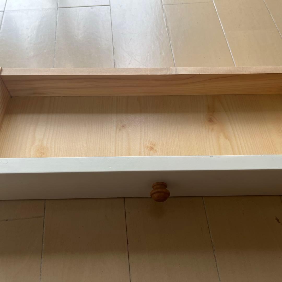 木製机（本棚付き）