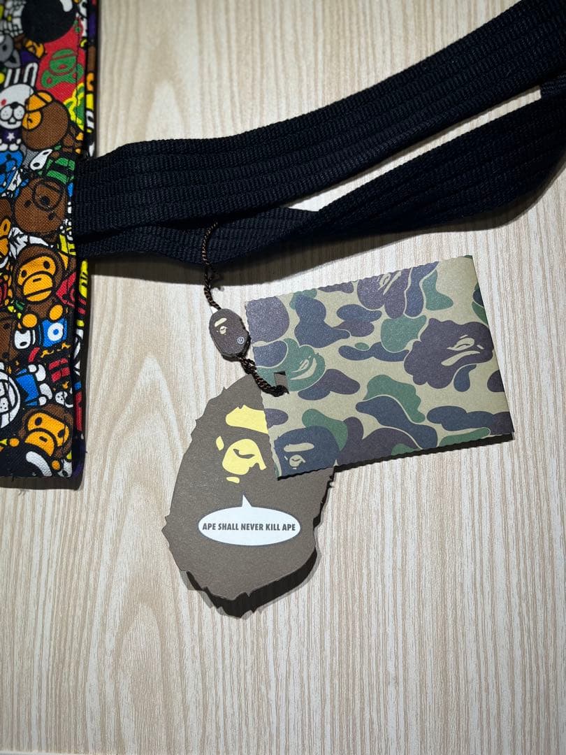 希少】エイプ APE BABYMILO オールサファリ柄 トートバッグ - メルカリ