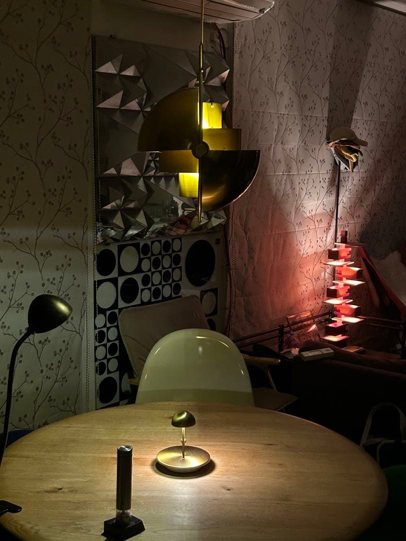 北欧風 回転シェードペンダントライト ユニークデザイン