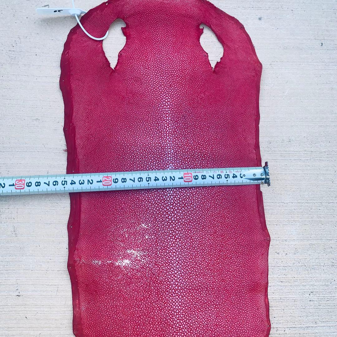 20) エイ革 鮫革 鮫皮 stingray ガルーシャ スティングレイ