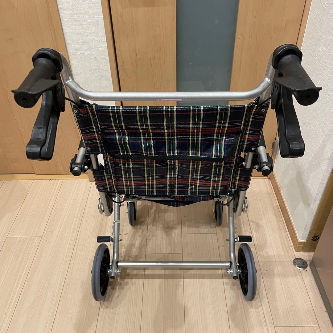 Nice way 簡易式車椅子 NW-9001L 折りたたみ コンパクト