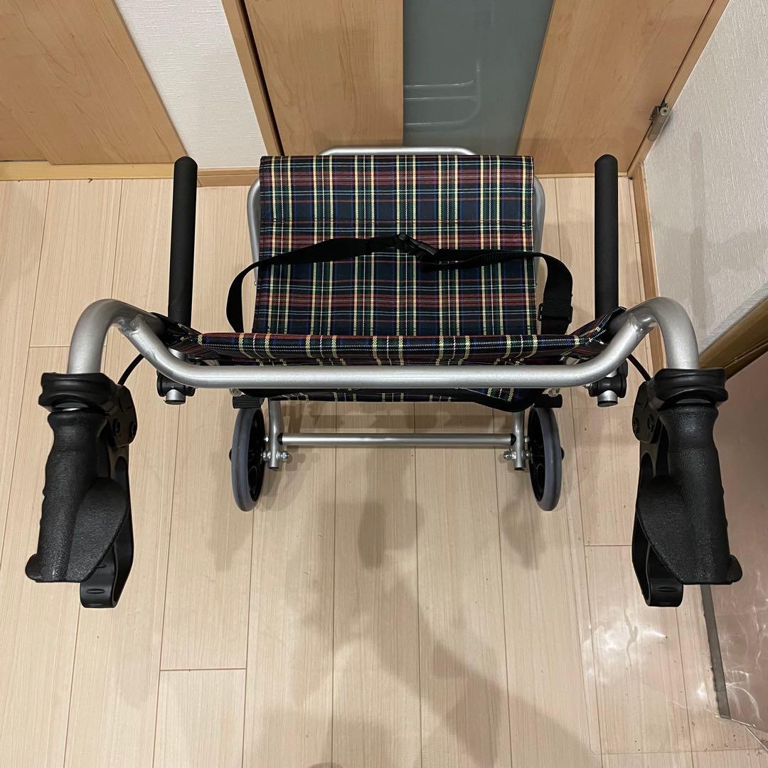 Nice way 簡易式車椅子 NW-9001L 折りたたみ コンパクト