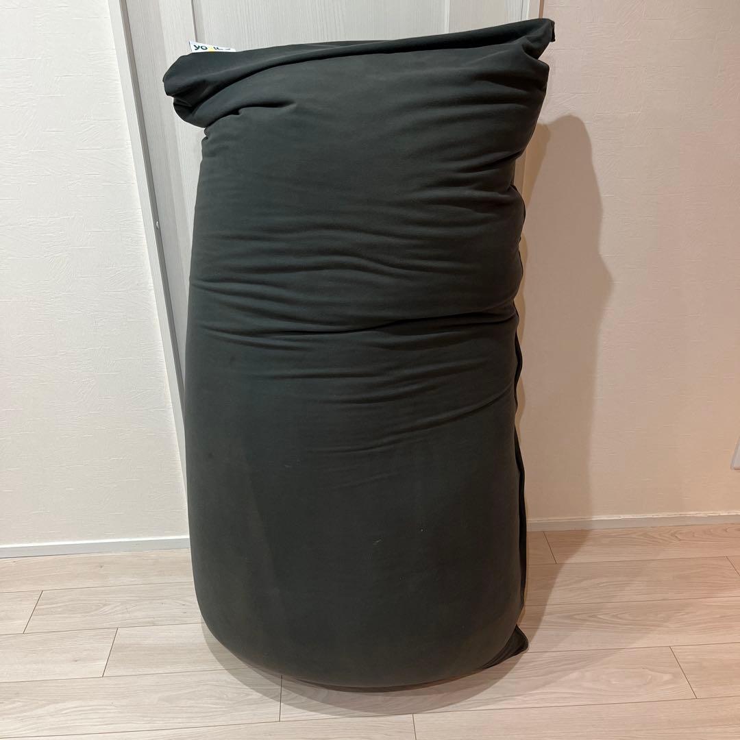 【美品/定価32890円】yoibo max ビーズソファ ブラック※大阪引取