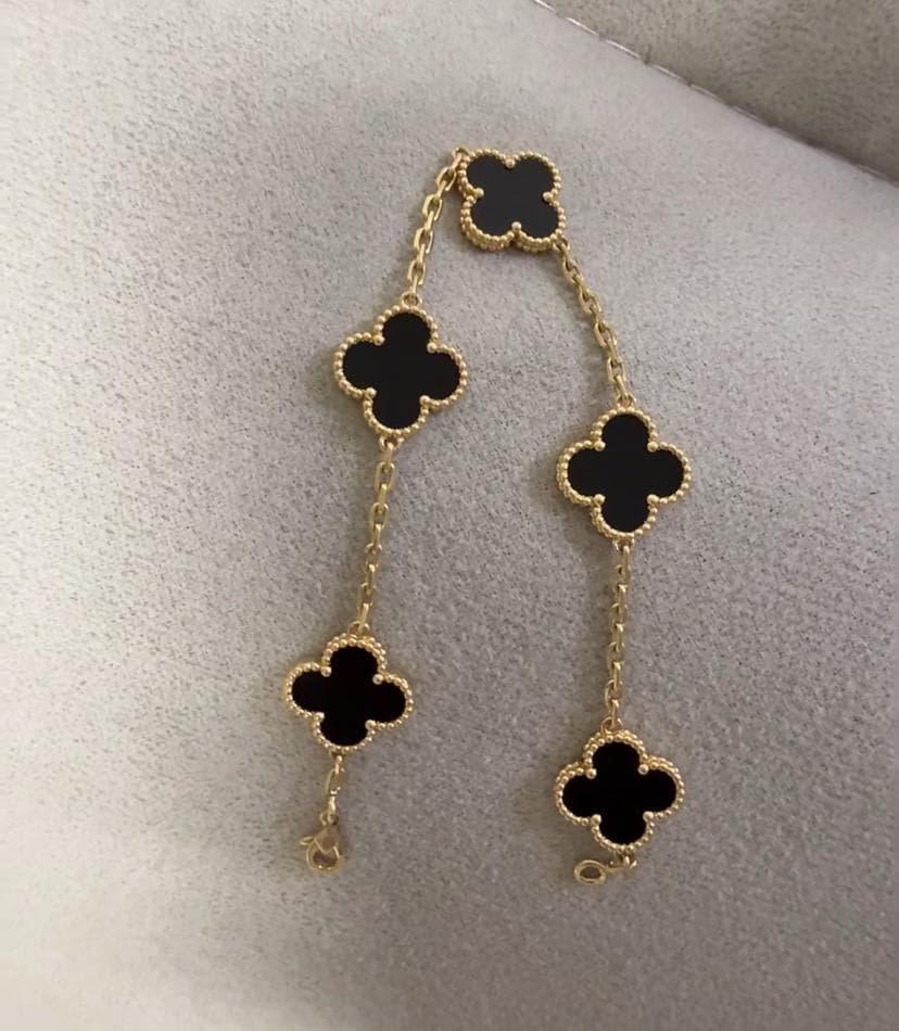 美品ノベルティ　プレスレット　ブラック