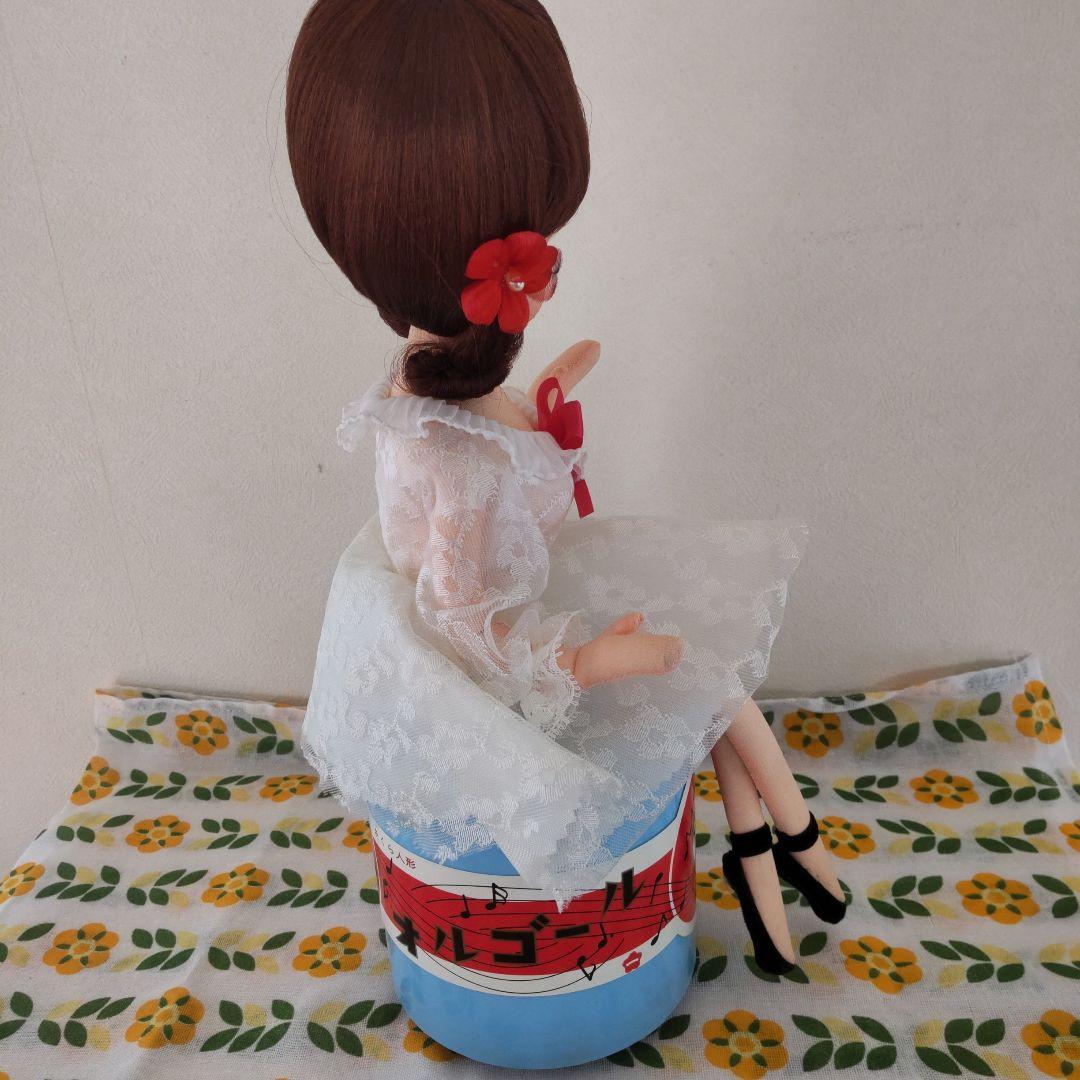 【昭和レトロ】さくら人形 ヴィンテージ オルゴール付き