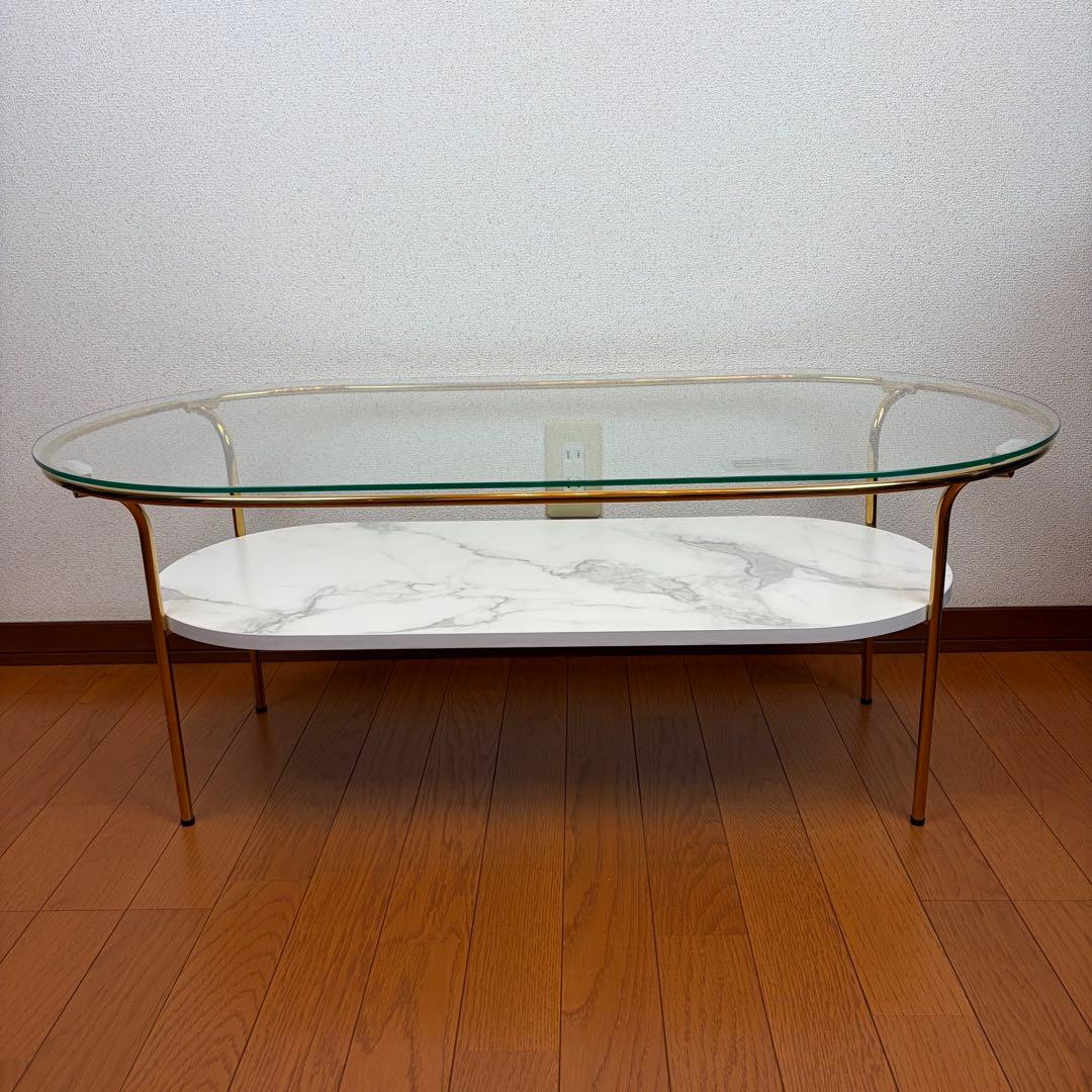 送料無料 Francfranc レガート コーヒーテーブル L 大理石