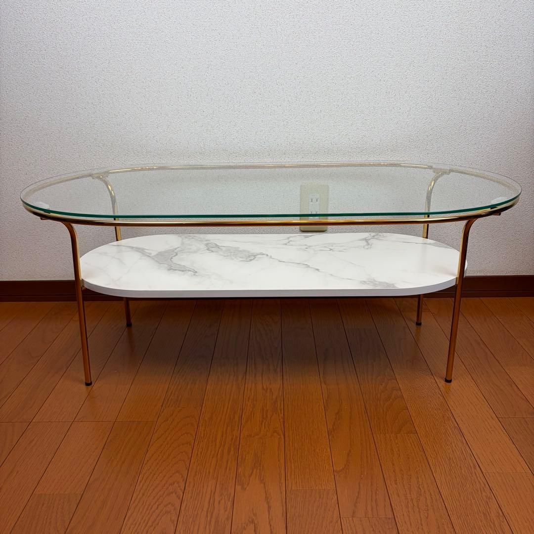 送料無料 Francfranc レガート コーヒーテーブル L 大理石