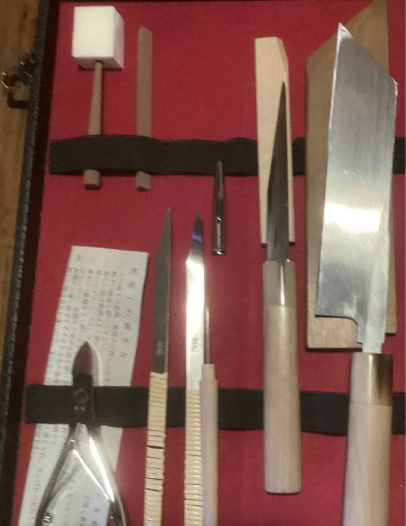 正本総本店むきものセット　最高峰13点セット　新品未使用　割烹　日本料理　板前