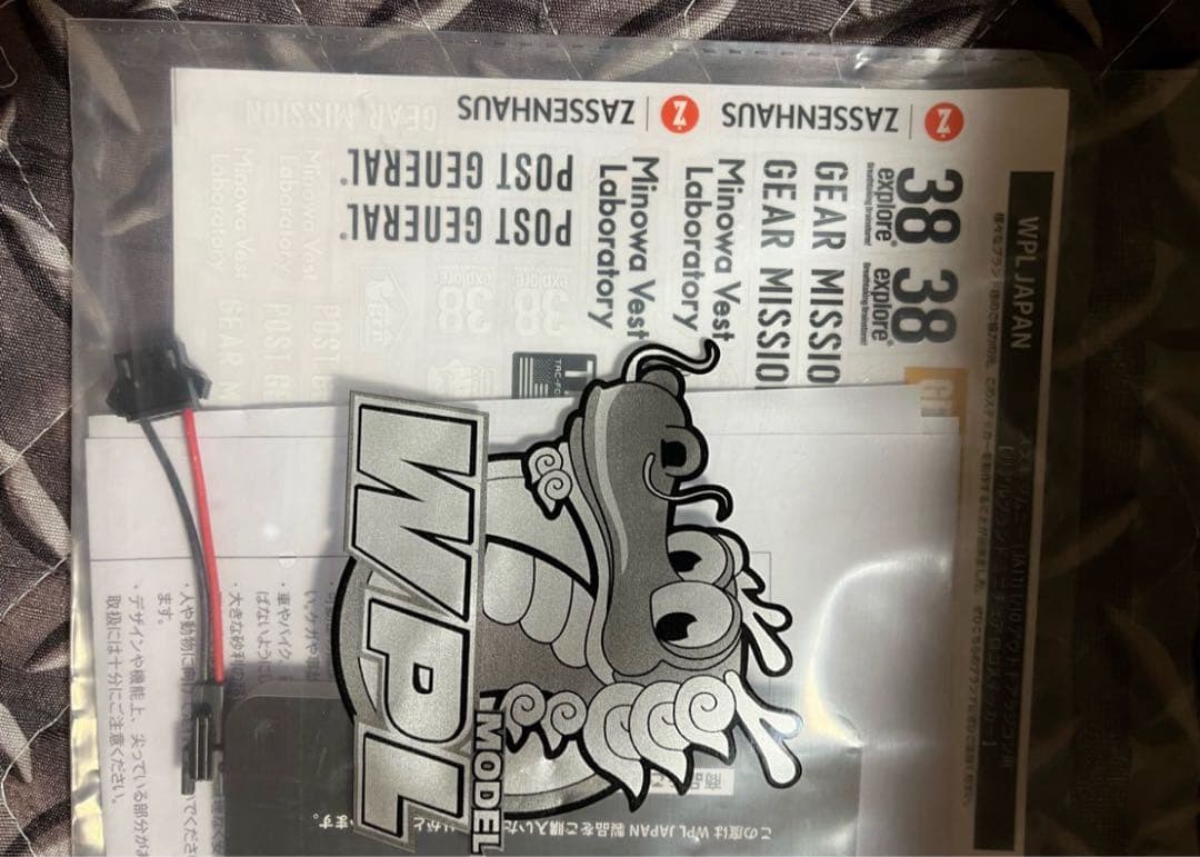 WPL JAPAN c74スズキ ジムニー JA11 ステッカー付　未使用