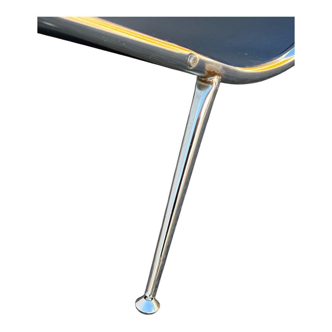 ガラステーブル ミッドセンチュリー レトロ スペースエイジ - メルカリ