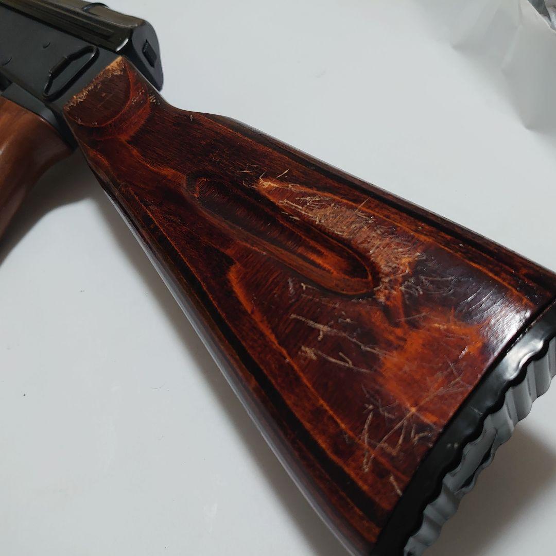 東京マルイ AK47電動ガン リアルウッド 高級カスタム 現品限り AKM 74