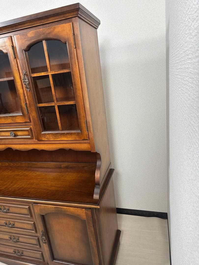 カリモク コロニアルシリーズ 食器棚 カップボード ダイニングボード ※iso※