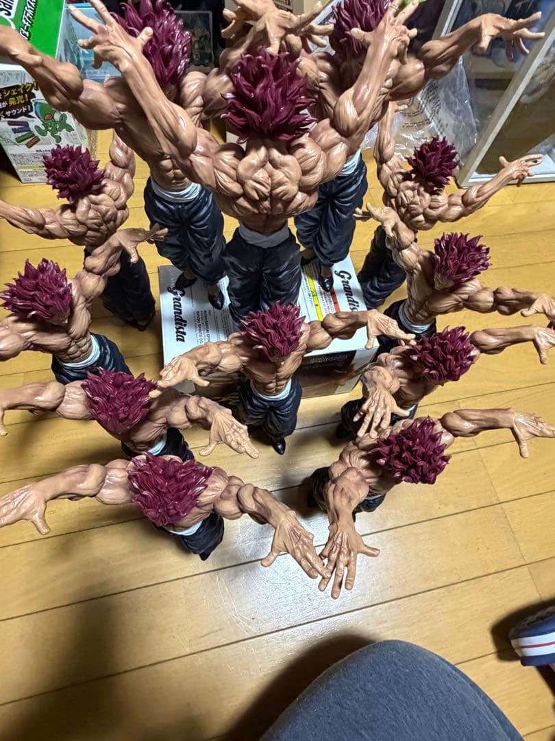 と*認様 範馬勇次郎 フィギュア 刃牙 Grandistaッッ12体セットォォォ