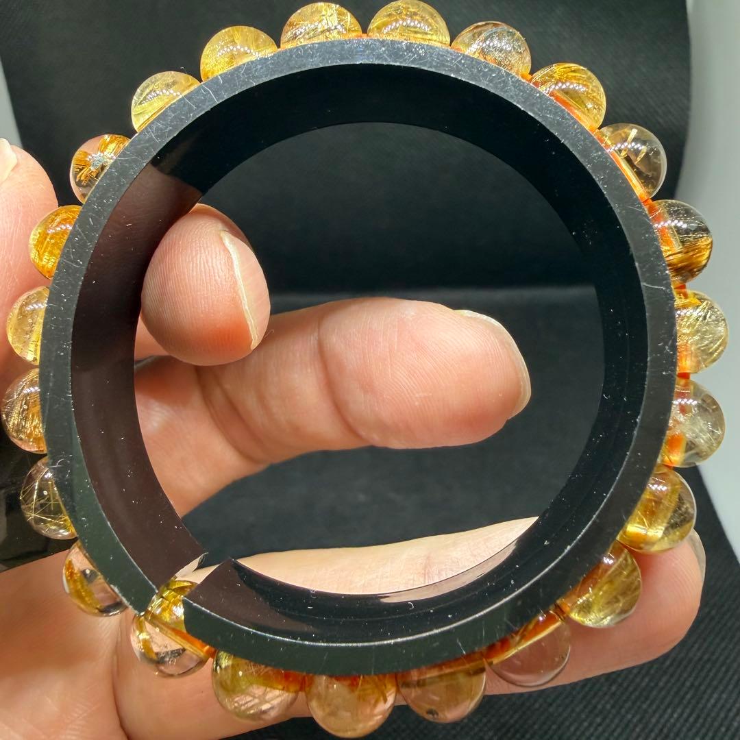 ■ハイクオリティ ゴールド タイチン ルチル クォーツ 102■