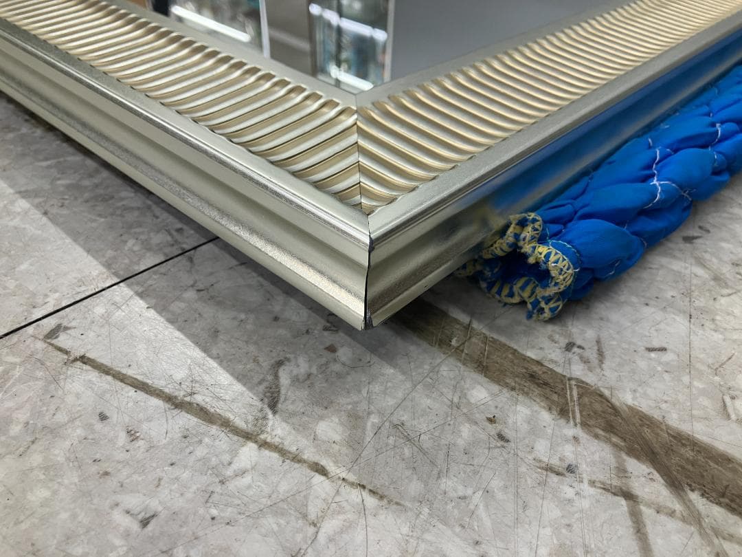 IKEA ミラー SONGE シルバー