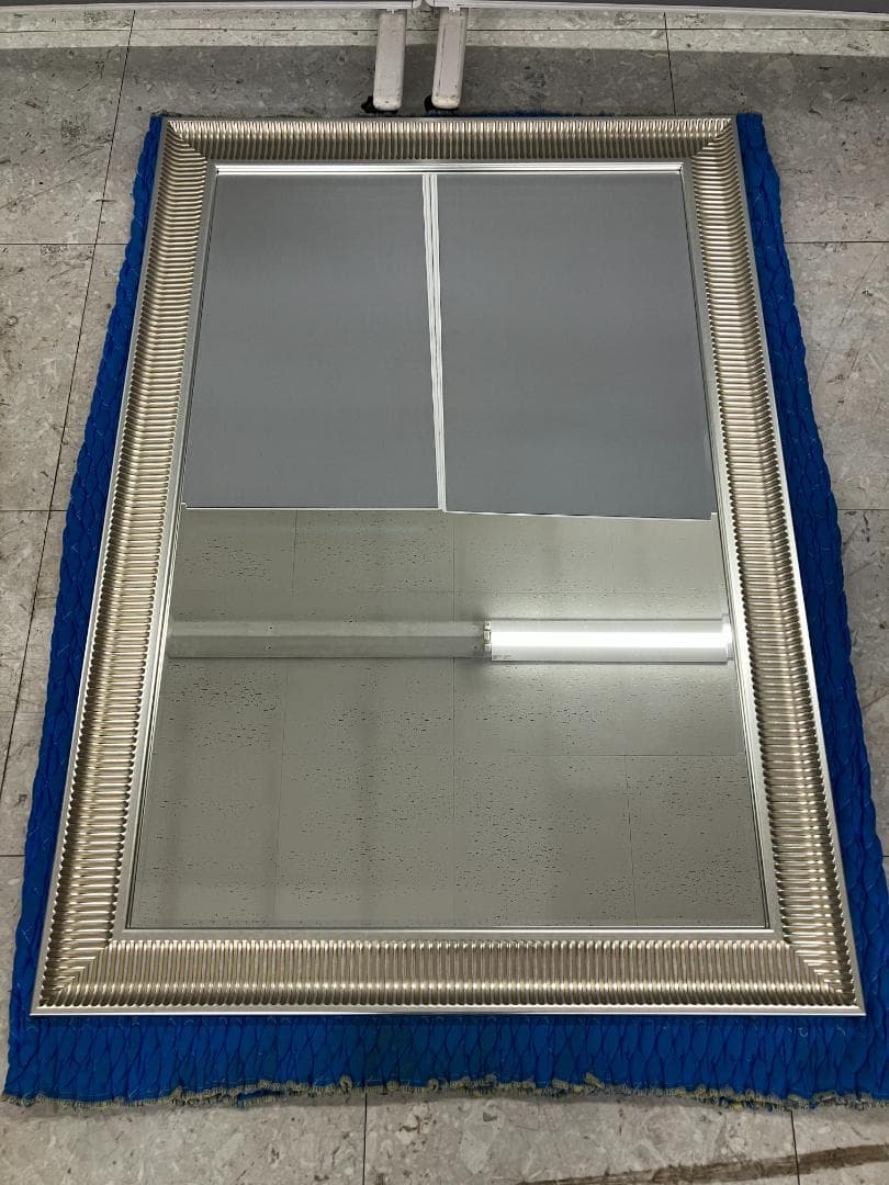 IKEA ミラー SONGE シルバー