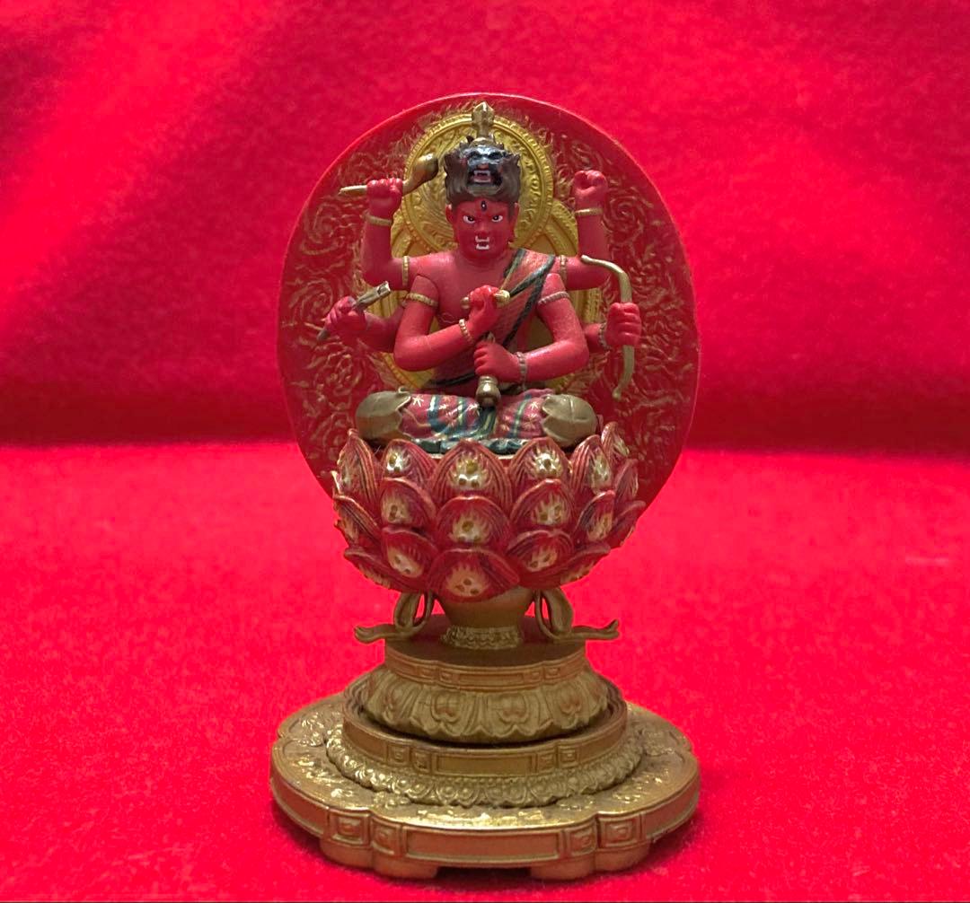 愛染明王像 「向吉悠睦の世界 現代仏像コレクション」 - メルカリ