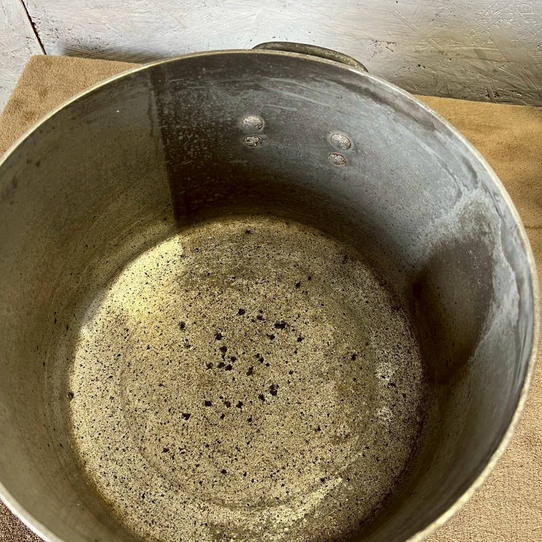 アルミ製 寸胴鍋 蓋なし 2個セット 30cm 33cm 調理鍋 Y1352