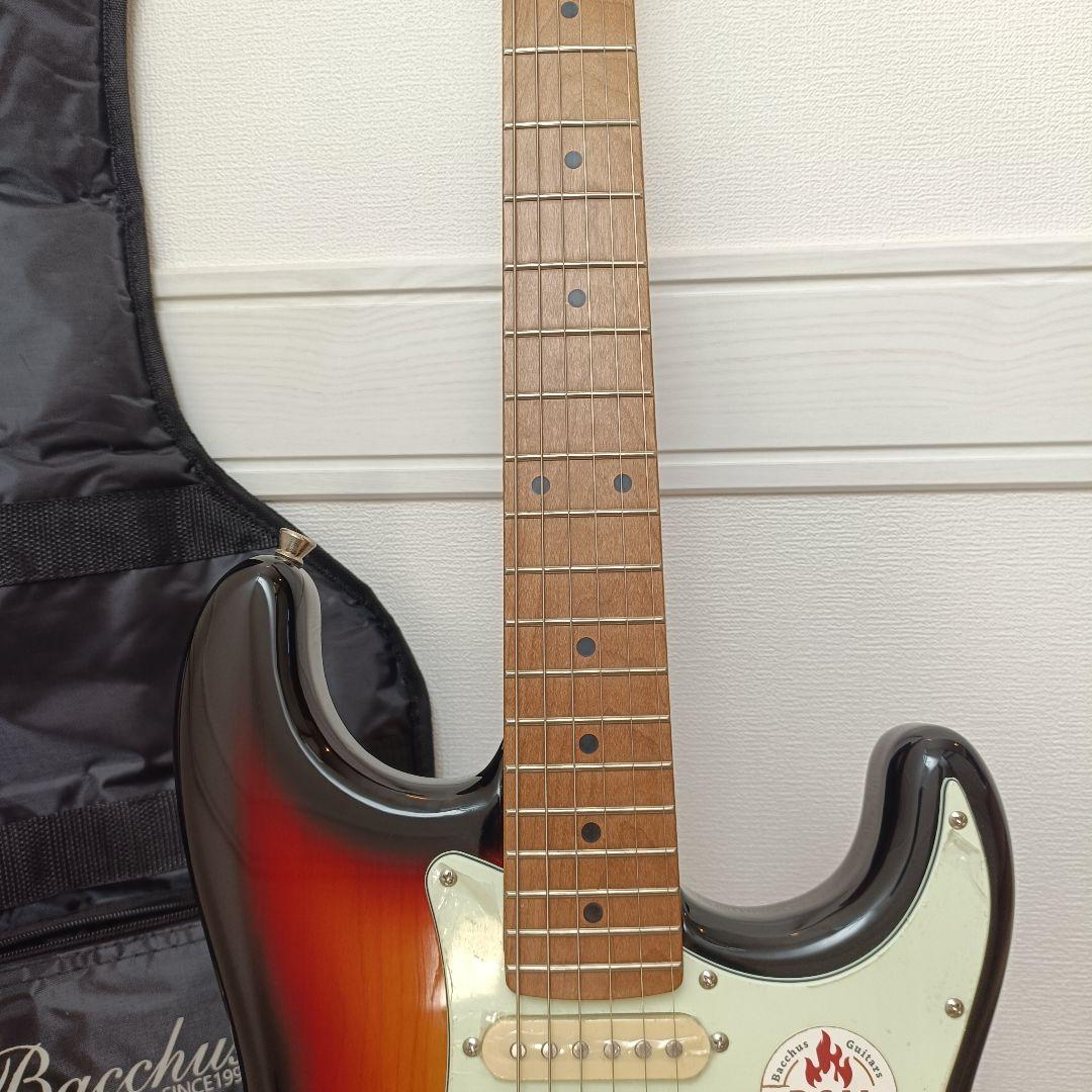 美品】Bacchus BST-1-RSM ストラトキャスター ネック追柾目 - メルカリ