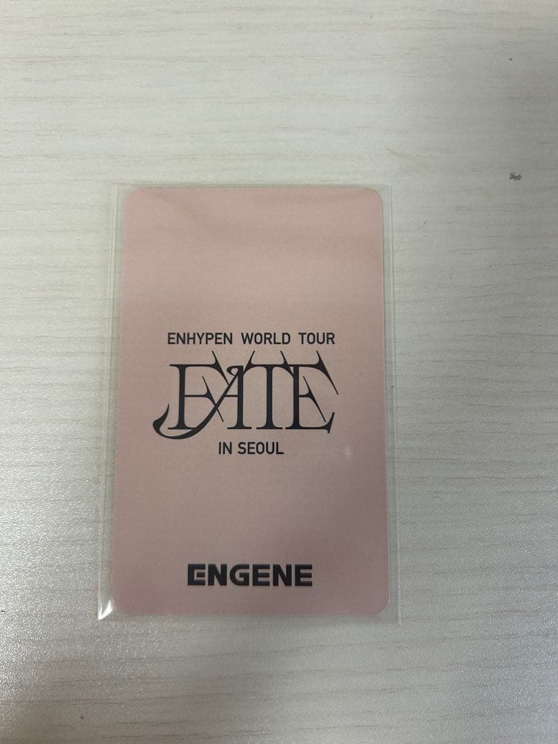 ENHYPEN WORLD TOUR トレカジョンウォン ソウルコン FC限定 - メルカリ