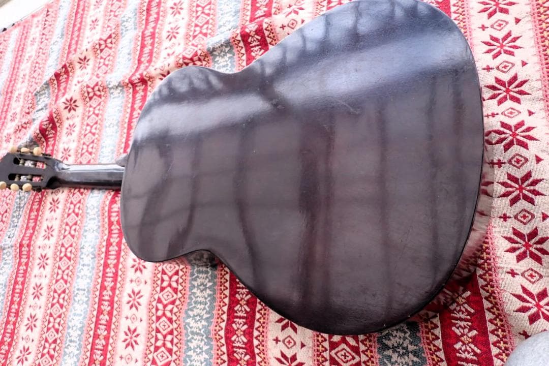 1965年製 日本製 ヴィンテージ クラシックギター No.1 手書きラベル