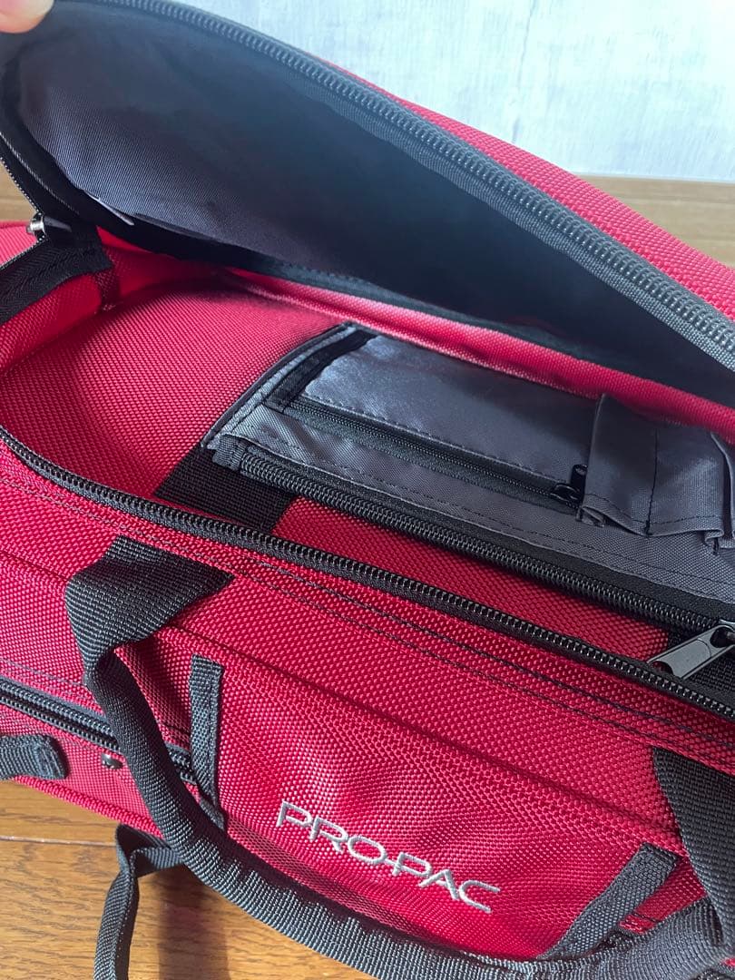 PROTECトランペットシングルケースPB301CTRX(赤)