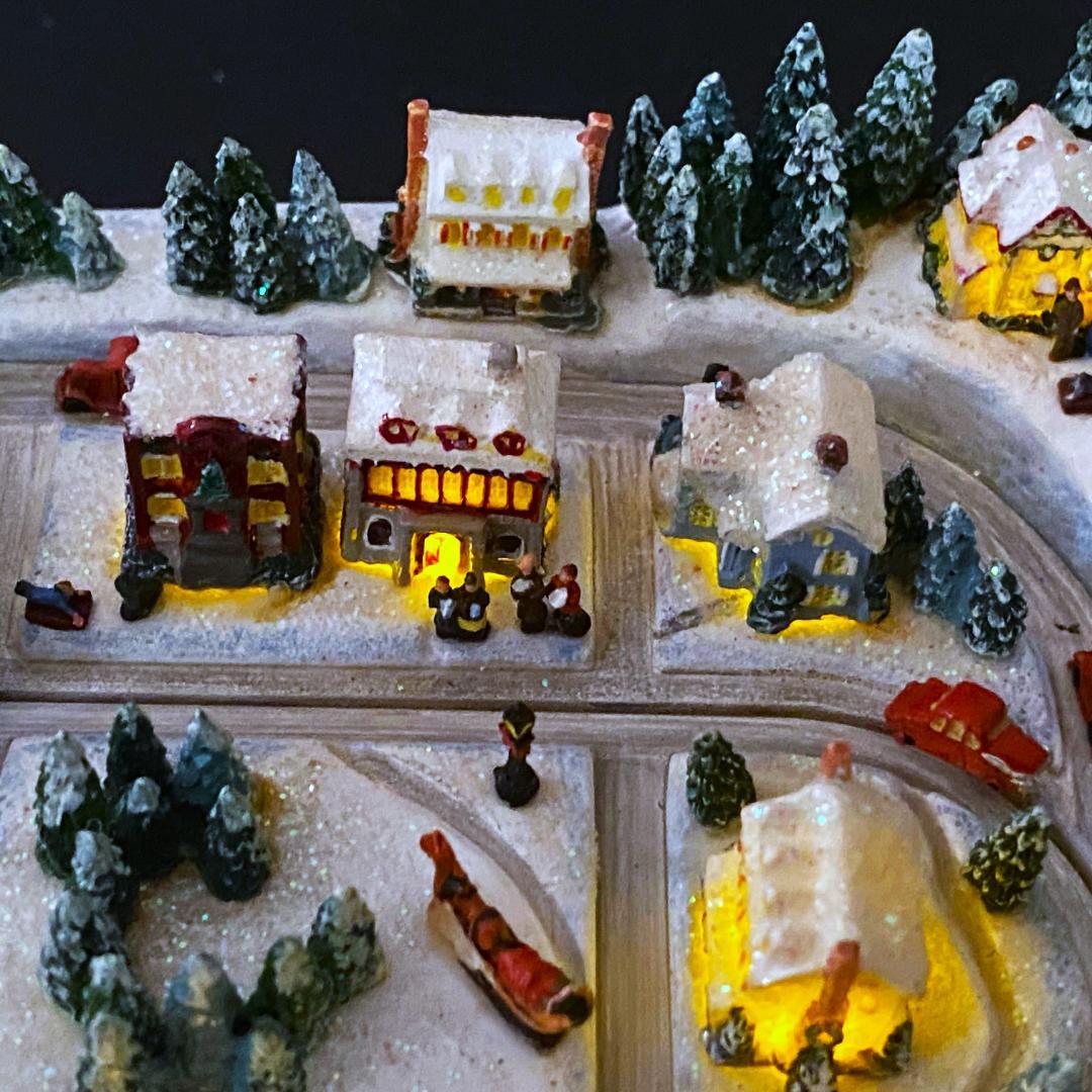 【美品】トーマスキンケード☆ホーソンビレッジ☆クリスマス　メイン　ストリート