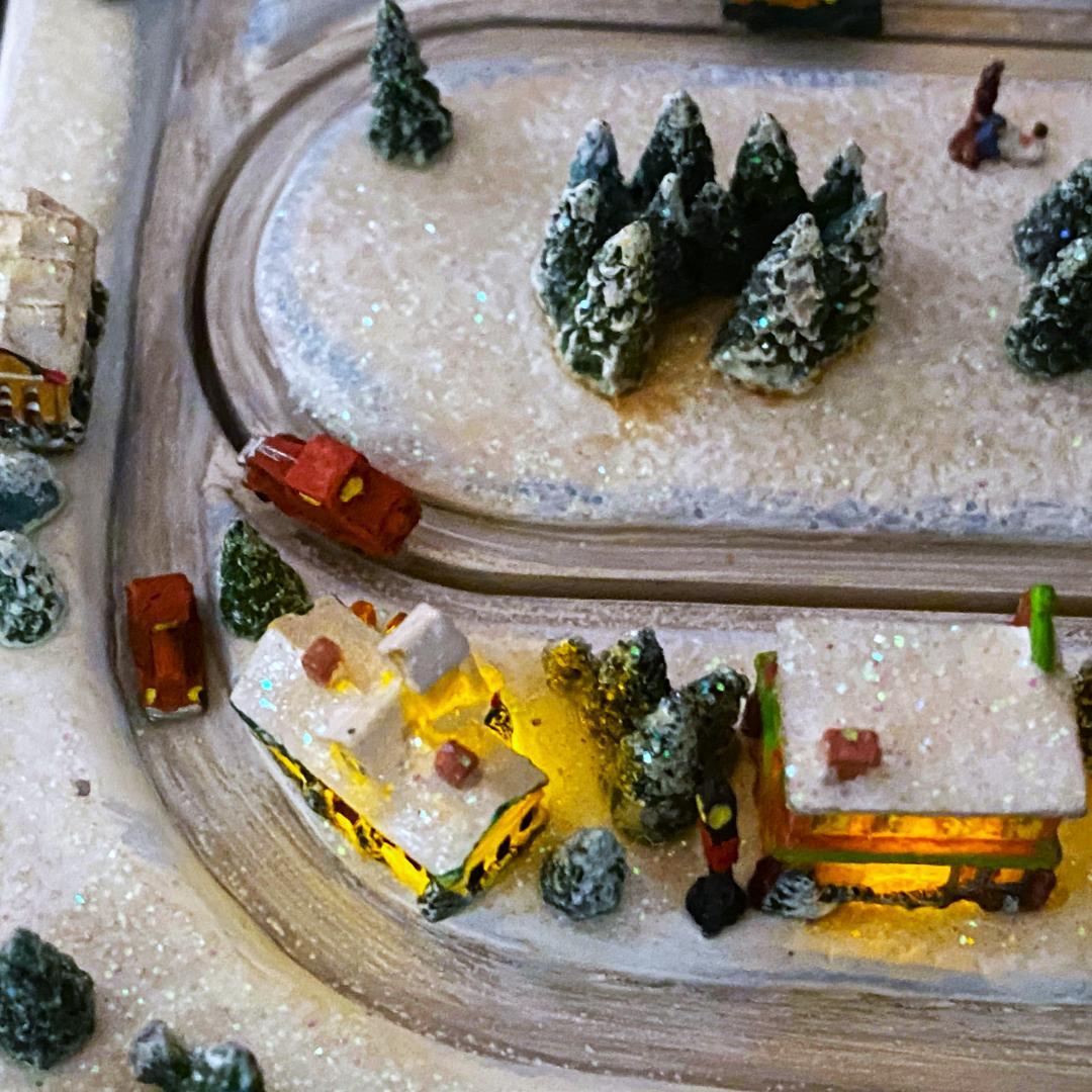 【美品】トーマスキンケード☆ホーソンビレッジ☆クリスマス　メイン　ストリート