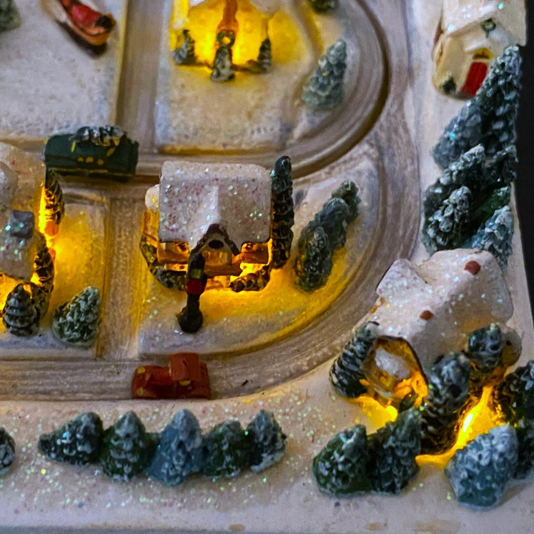 【美品】トーマスキンケード☆ホーソンビレッジ☆クリスマス　メイン　ストリート