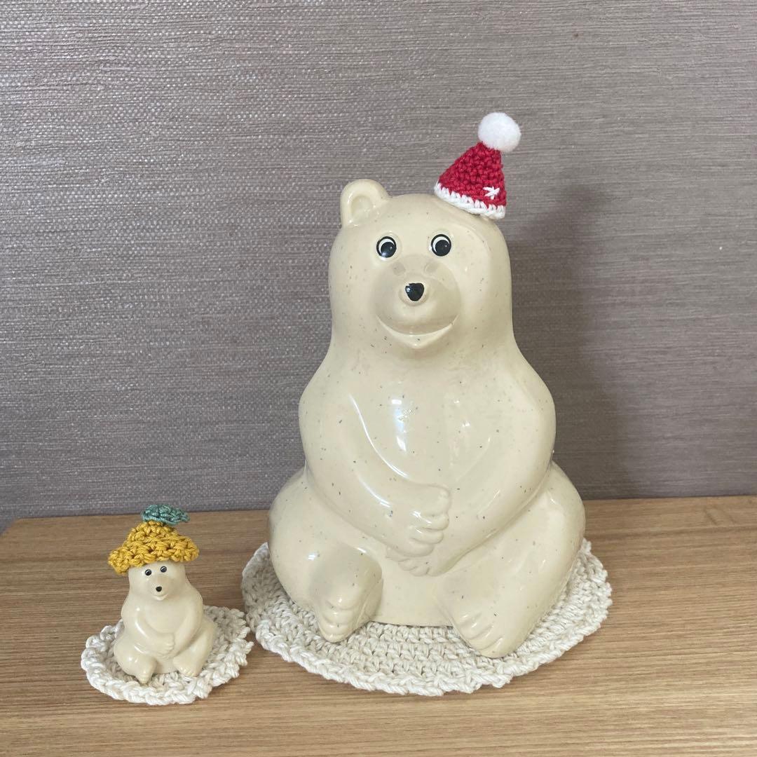 しろくま貯金箱　春夏秋冬　四季　6点セット