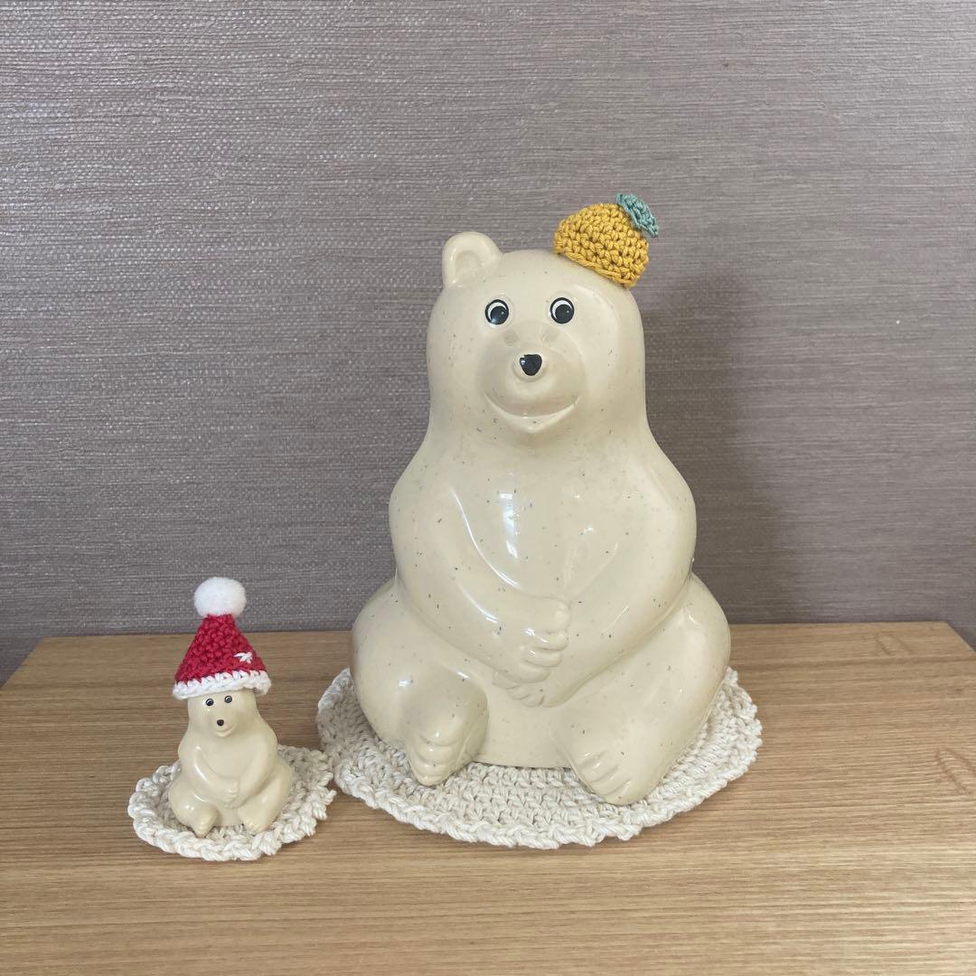 しろくま貯金箱　春夏秋冬　四季　6点セット