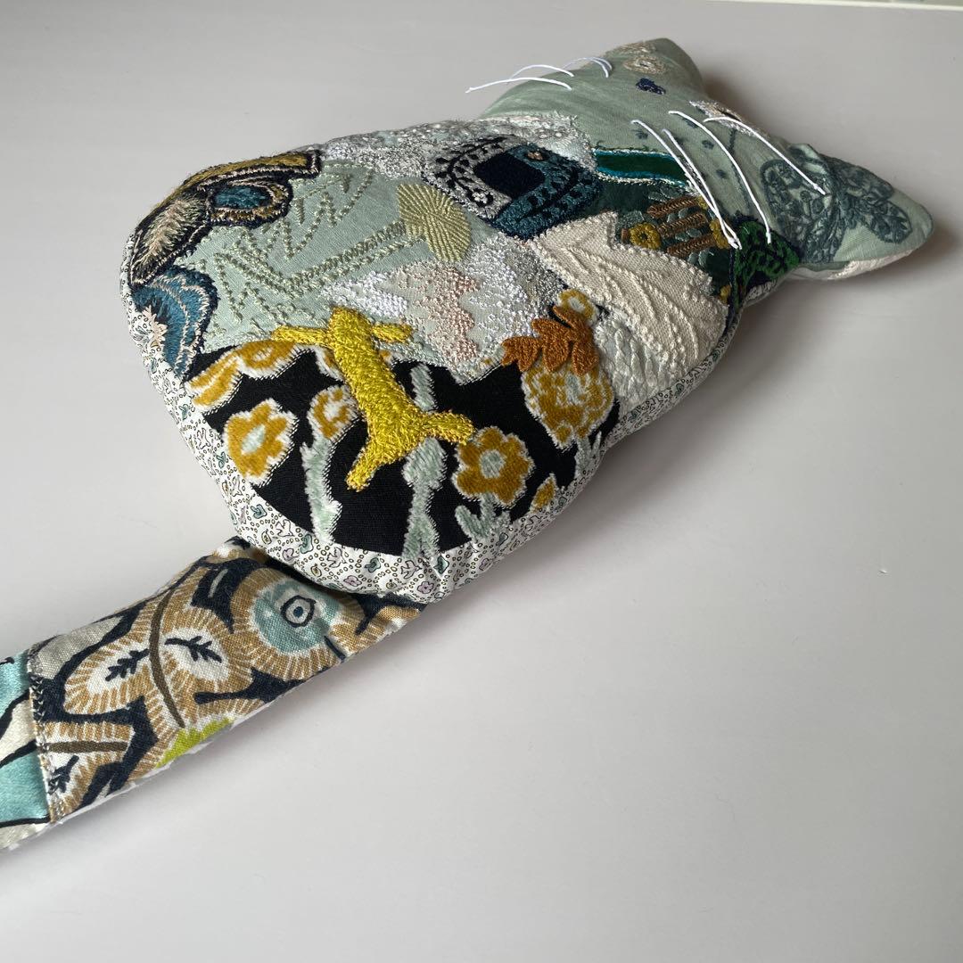 ミナペルホネン ハンドメイド オッドアイ ⭐猫 (*ΦωΦ) coda b8