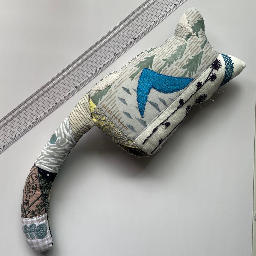 ミナペルホネン ハンドメイド オッドアイ ⭐猫 (*ΦωΦ) coda b8