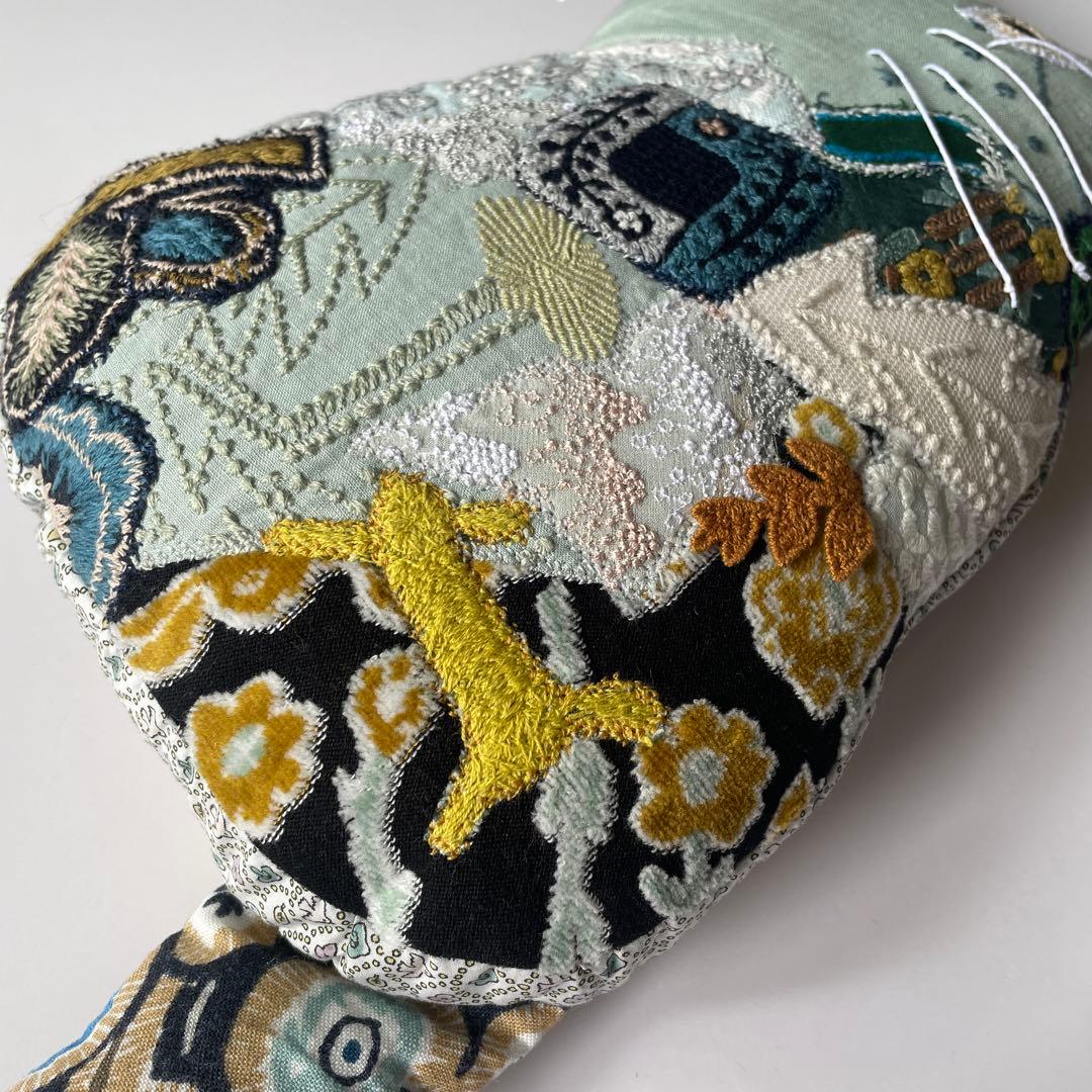 ミナペルホネン ハンドメイド オッドアイ ⭐猫 (*ΦωΦ) coda b8