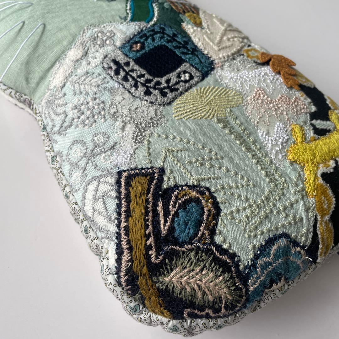 ミナペルホネン ハンドメイド オッドアイ ⭐猫 (*ΦωΦ) coda b8