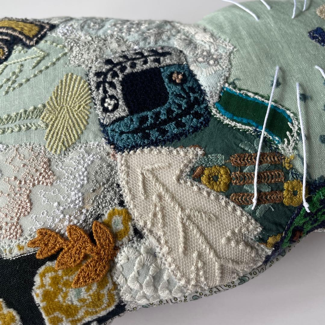 ミナペルホネン ハンドメイド オッドアイ ⭐猫 (*ΦωΦ) coda b8