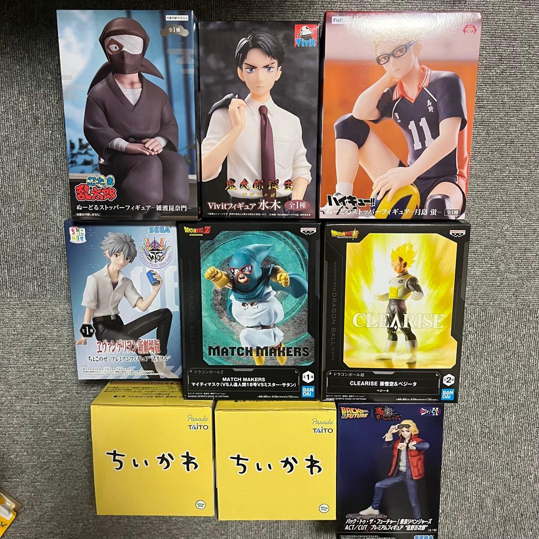 【新品未開封】最新含む ワンピース等　プライズ フィギュア 19点