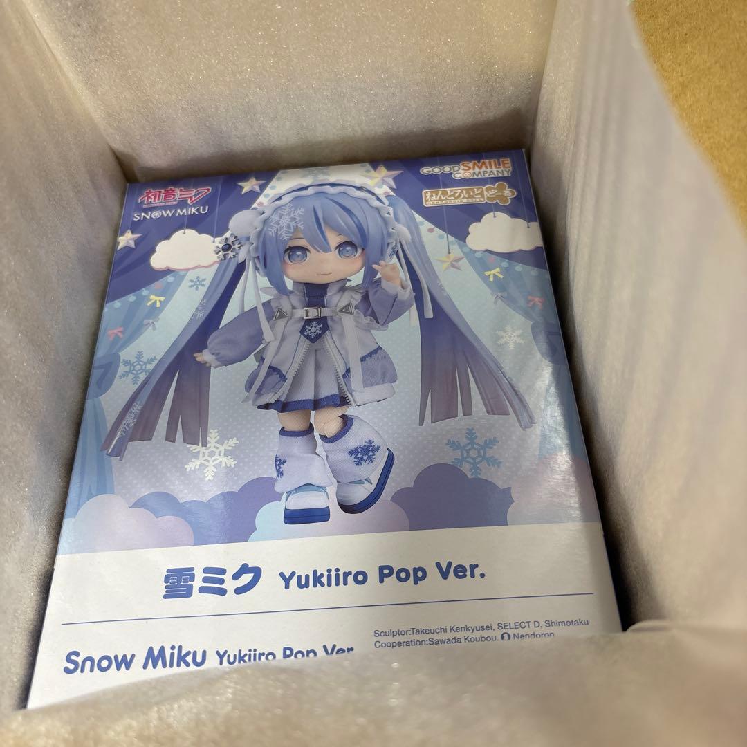 ねんどろいど どーる 雪ミク Yukiiro Pop Ver. - メルカリ