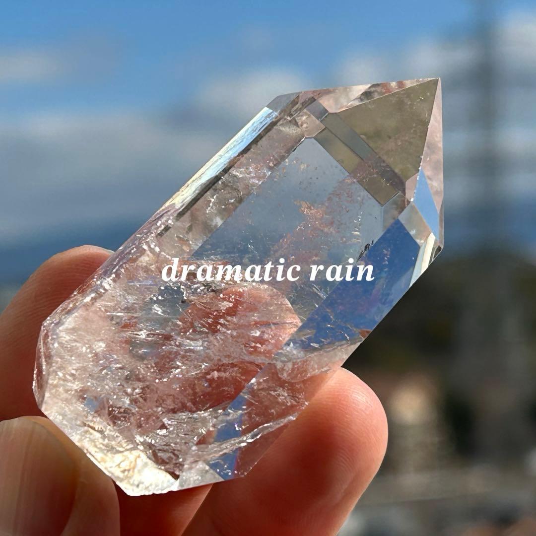 ピンククォーツ ポイント 天然石 置物