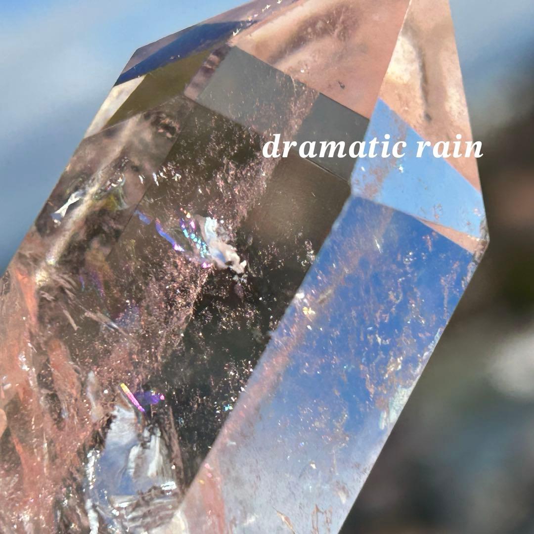 ピンククォーツ ポイント 天然石 置物