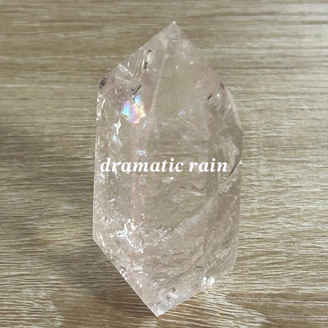 ピンククォーツ ポイント 天然石 置物