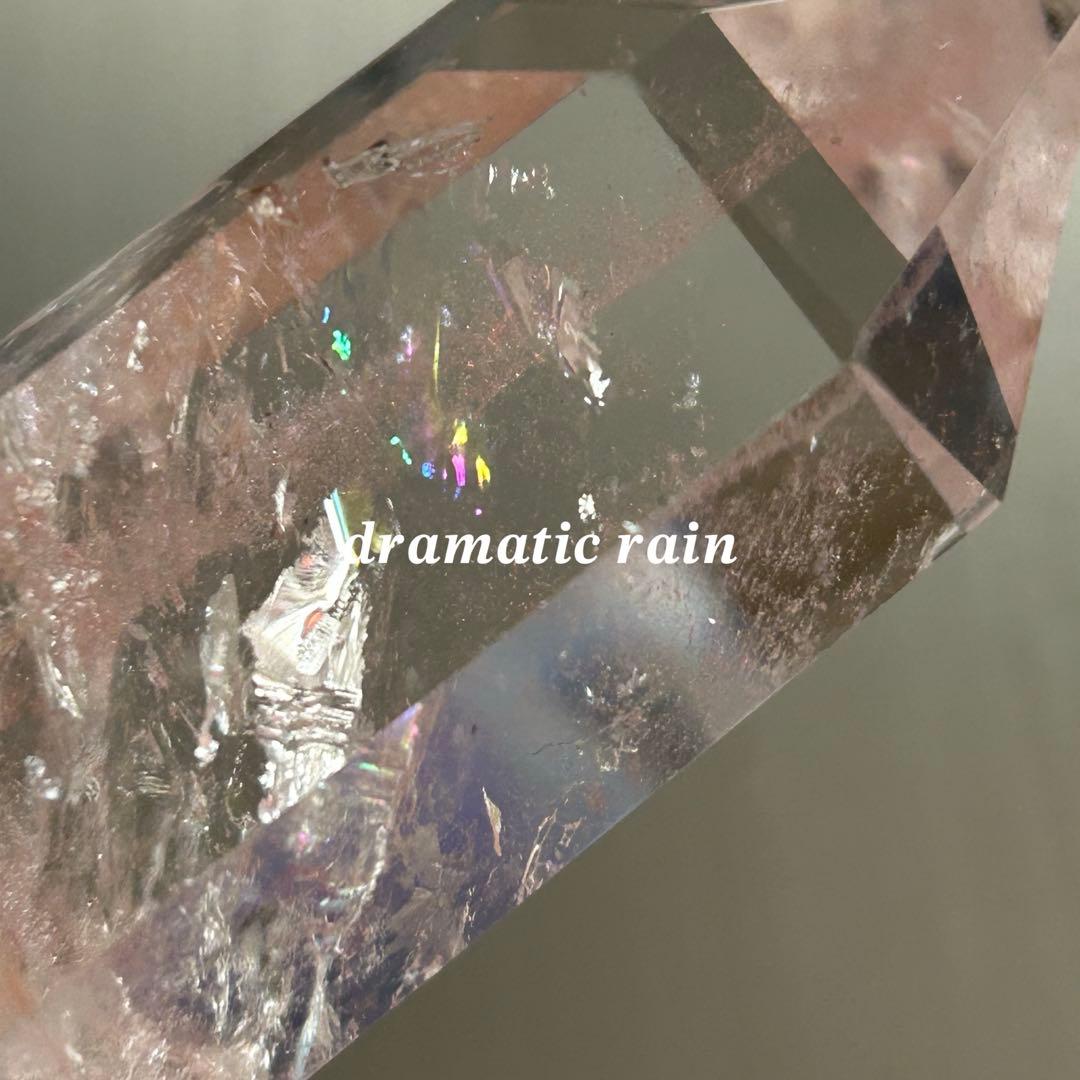 ピンククォーツ ポイント 天然石 置物