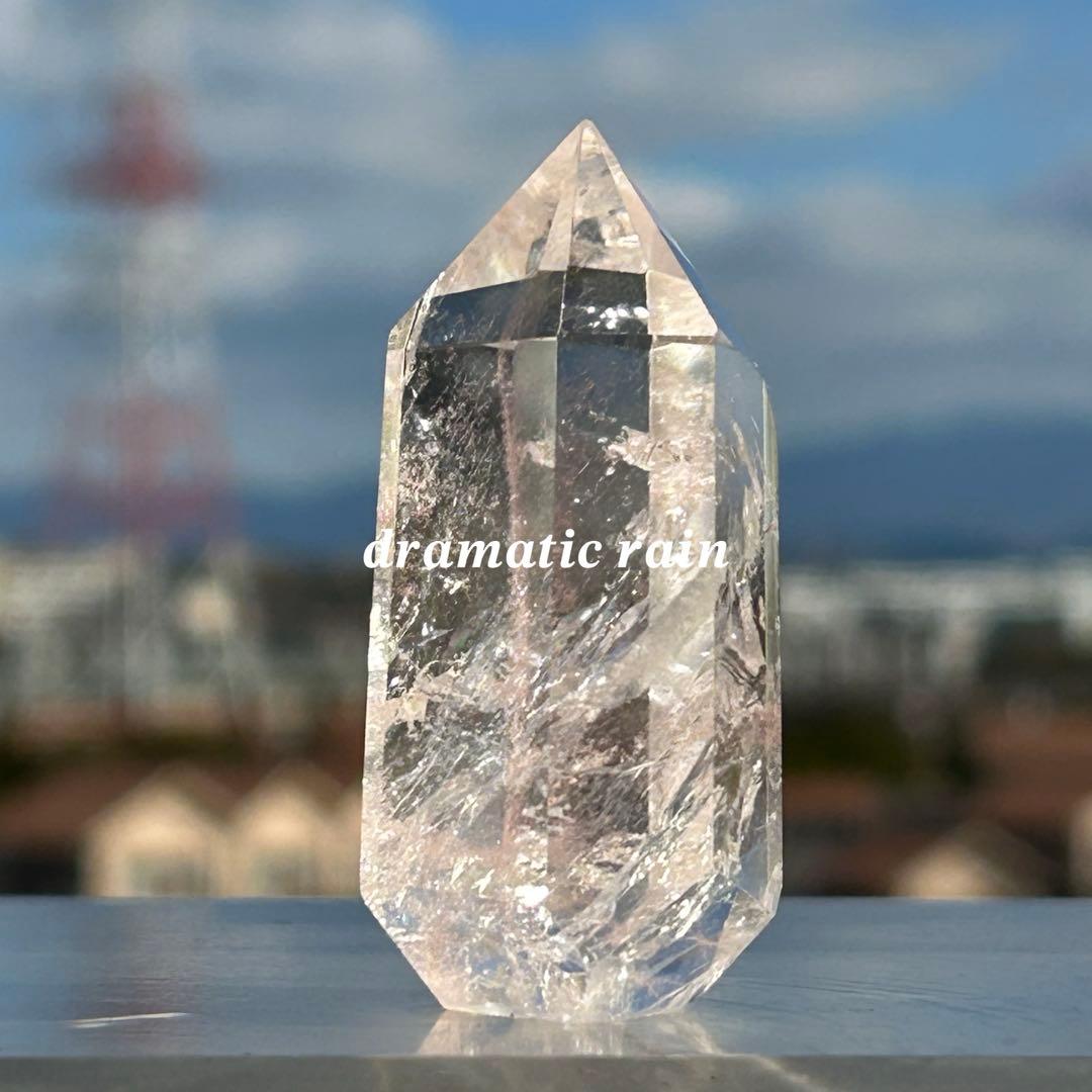 ピンククォーツ ポイント 天然石 置物