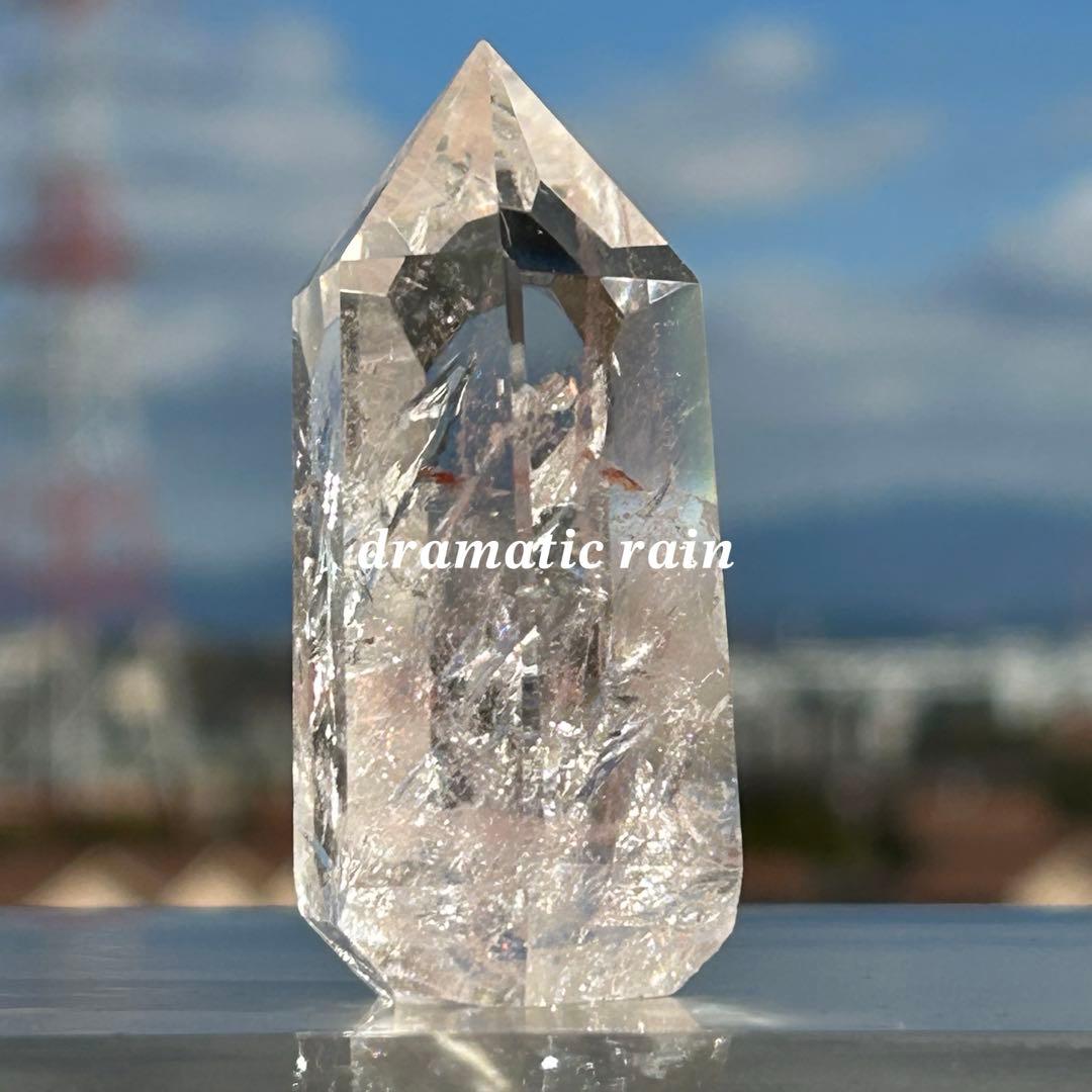 ピンククォーツ ポイント 天然石 置物